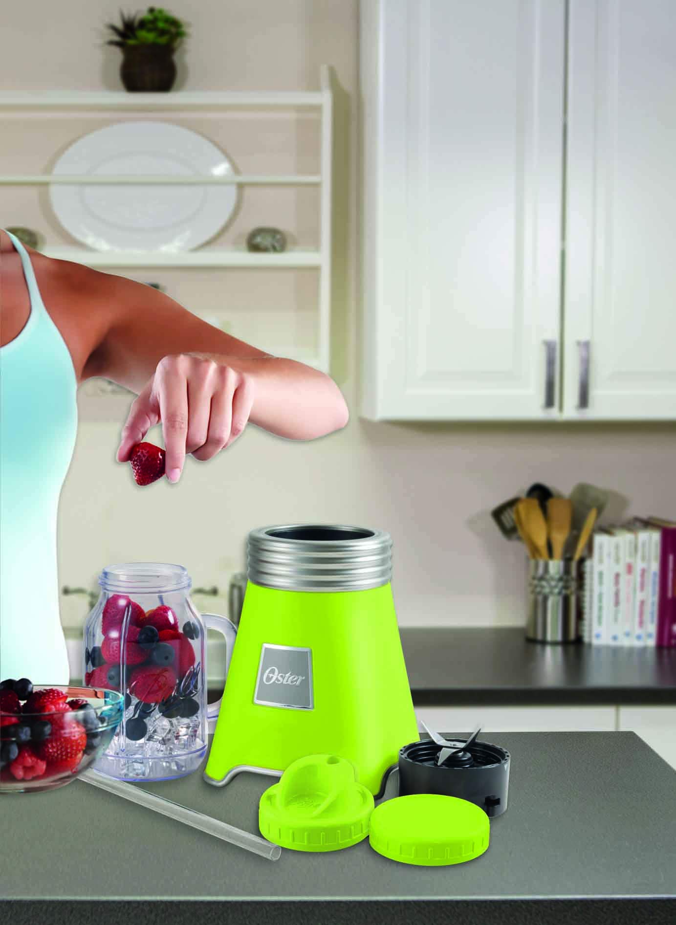 Oster Mason Jar Blender, Green : Amazon.sg: Home